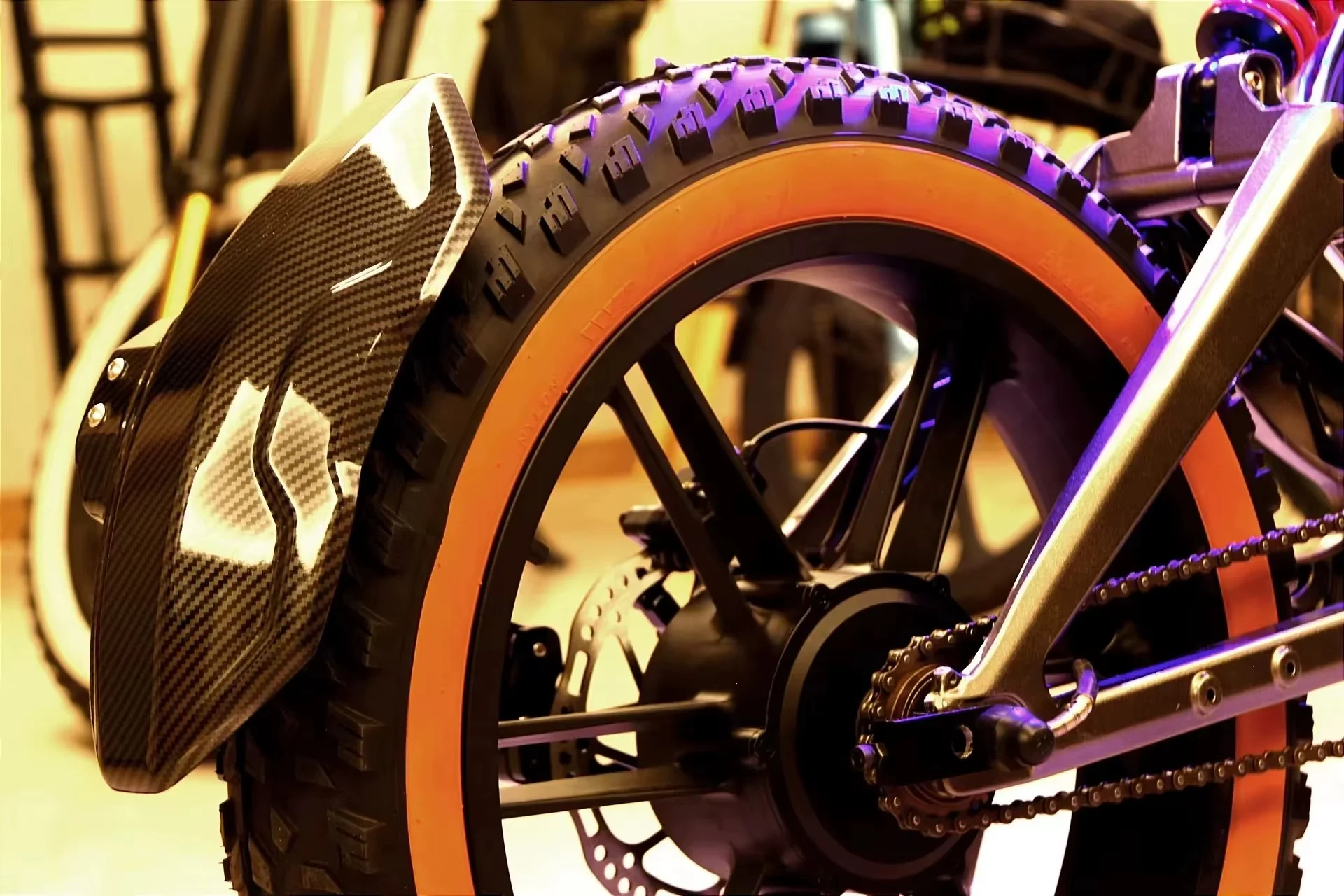 Фото 2025 Новый дизайн E Bike Fat 20*4 Urban Commute Ebike Cro-Moly Стальная рама Электрический горный велосипед класса 3, новая рама Ebike Commuter №3