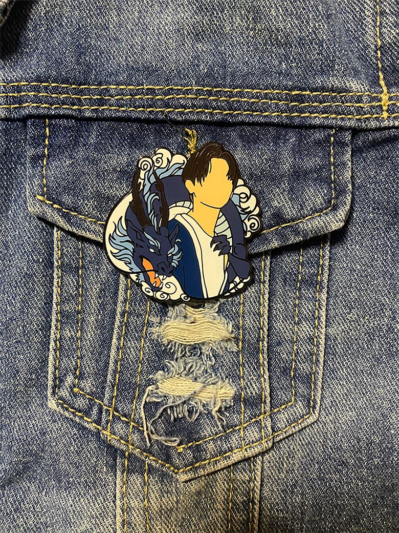 Оригинальный мультяшный необычный цветочный значок для лацкана оптовая продажа