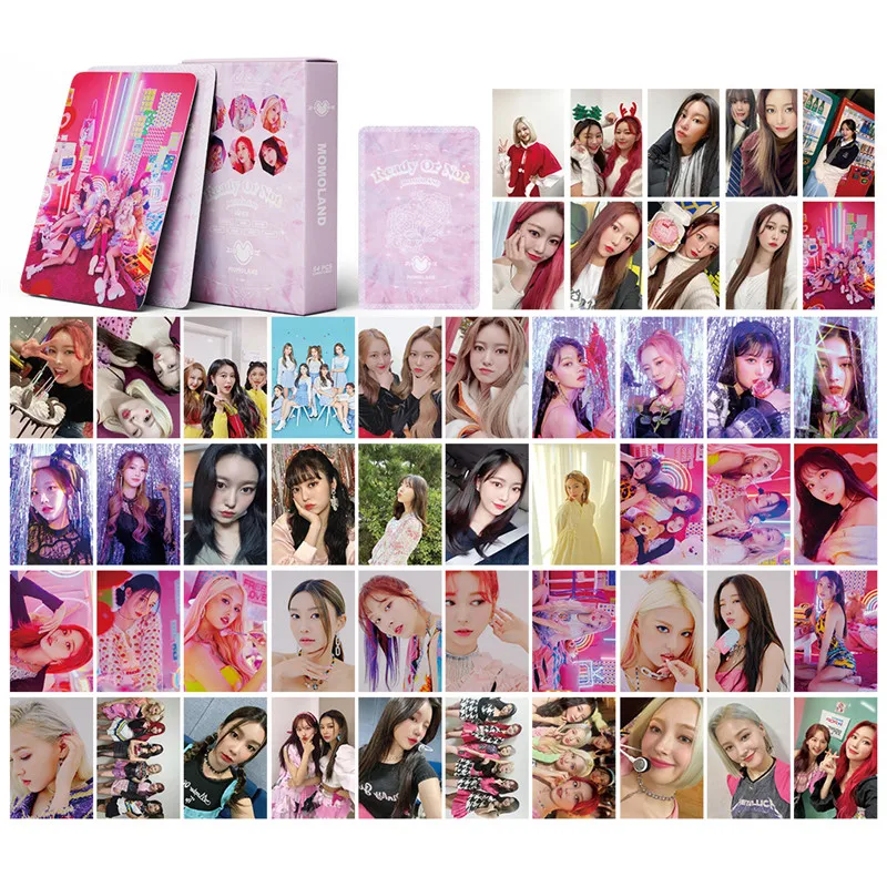 

54/55pcs/set KPOP Stray Kids TWICE ITZY EXO MAMAMOO Photocard Combined Link Double Sides Card Postcard Fans Collection Gift