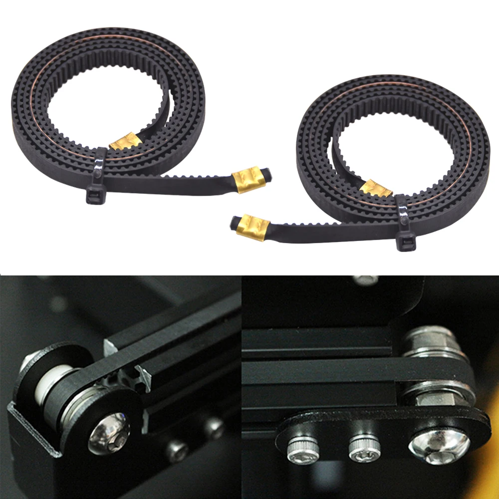 

For Ender 5 X-Axis +Y Axis Synchronous Rubber GT2 Width 6mm Timing Belt Fit Ender 5 Pro,Ender 5S 3D Printer Part