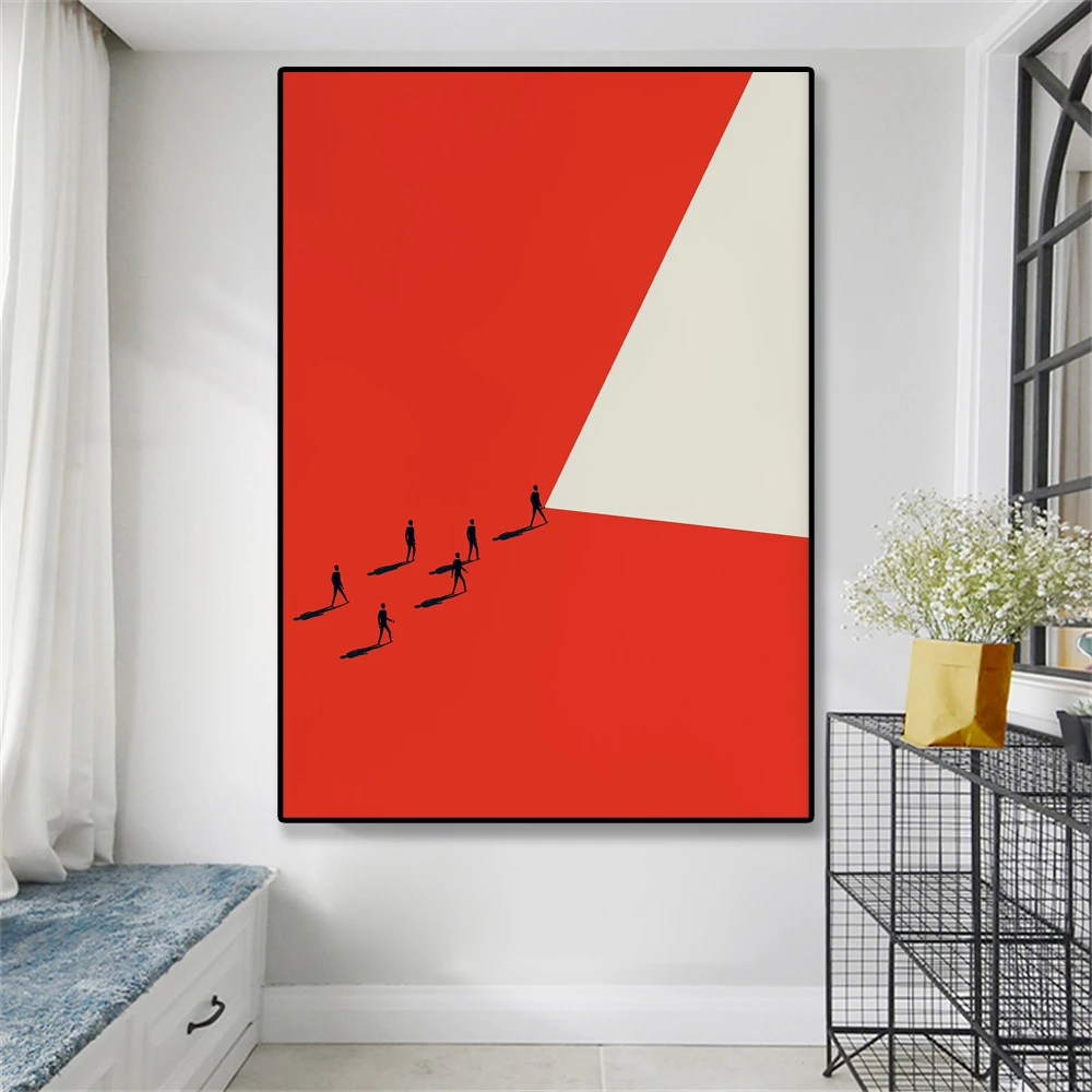 

Minimalistic Wall Art Print Poster Mordern Art Abstract Canvas Painting Scandinavian Nordic Style Wall Art Pictures Home Decor