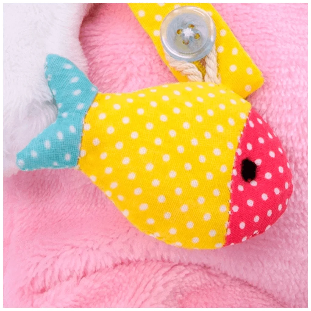 Мягкая игрушка BUDI BASA LB-038 Ли-Ли BABY в меховом комбинезоне 20см |