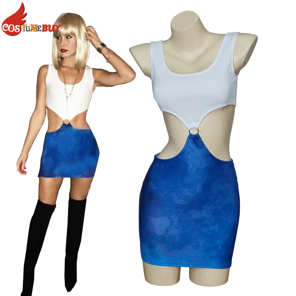 Movie Pretty Woman Film Julia Roberts Cosplay Bare Waist Dress Sexy One-Piece Vivian Skirt Halloween Party Fashion Outfit