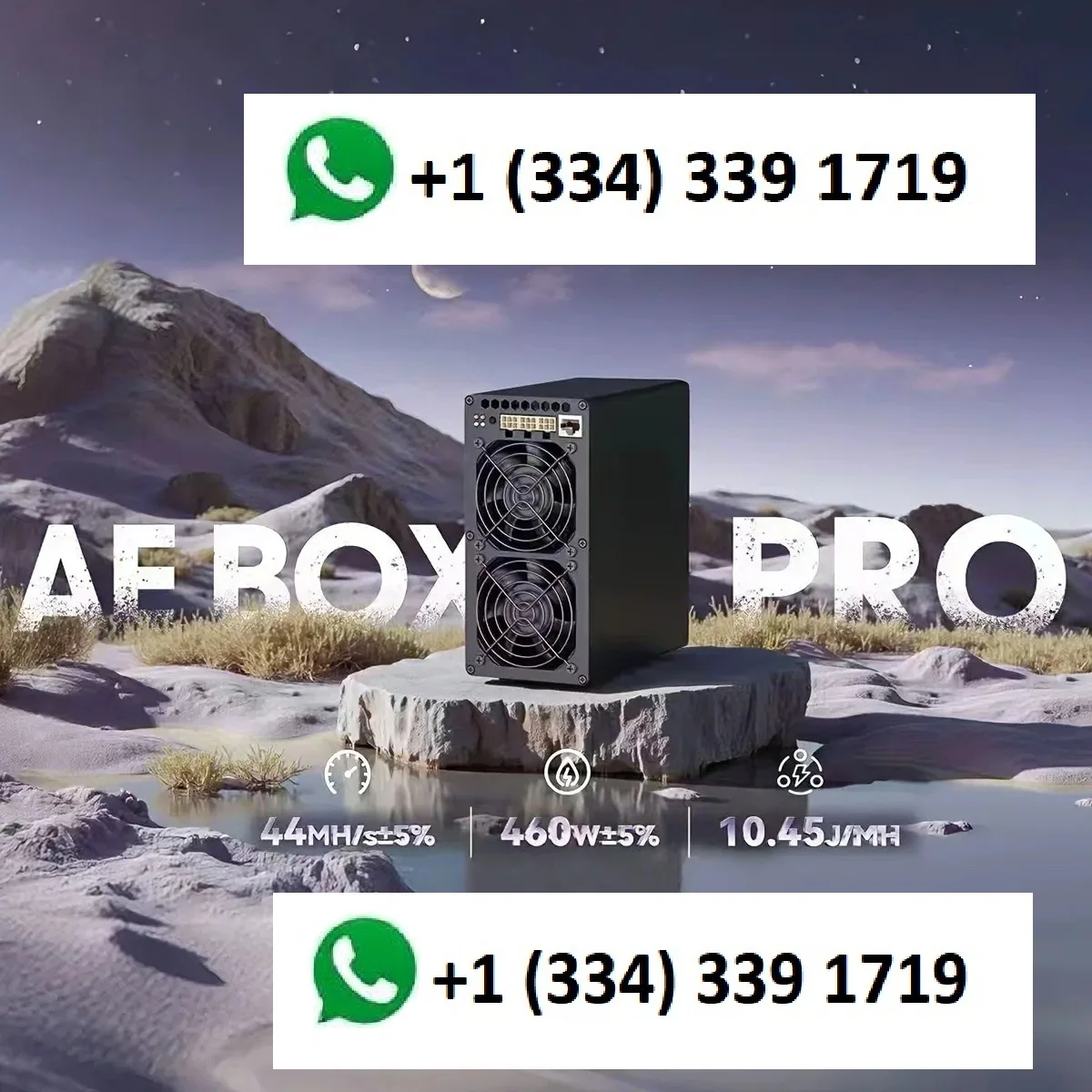 П. 5 ПОЛУЧИТЕ 3 БЕСПЛАТНО GoldShell Miner AE BOX PRO 44Mh/s 460W ALEO Asic miner с блоком питания