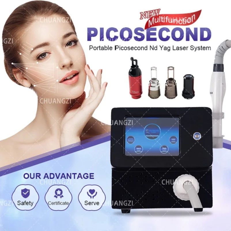 

Аппарат для лазерного удаления татуировок Picosecond