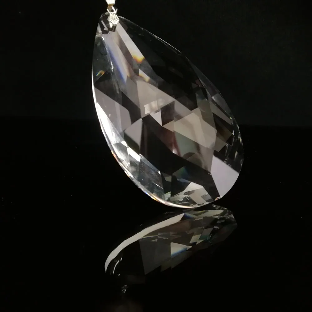 Camal 1 шт. 76 мм прозрачная подвеска-Призма K9 из искусственных кристаллов люстра