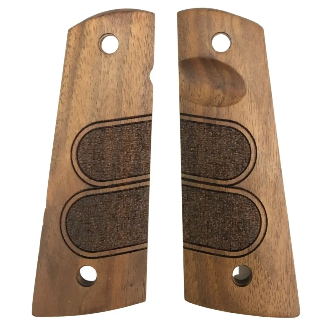 

Colt 1911 Fingerprinted Walnut Grips