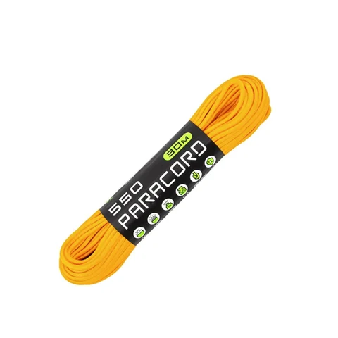Веревка паракорд Cord 550 нейлон 30 м gold