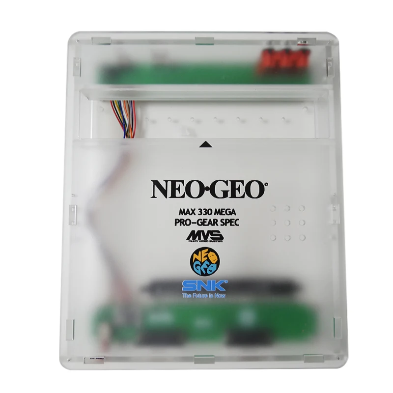 Snk MV1C Transparent Arcylic Cbox Shell NeoGeo Supergun MVS1-C DIY Kits Arcade Game Accessory With Video Output