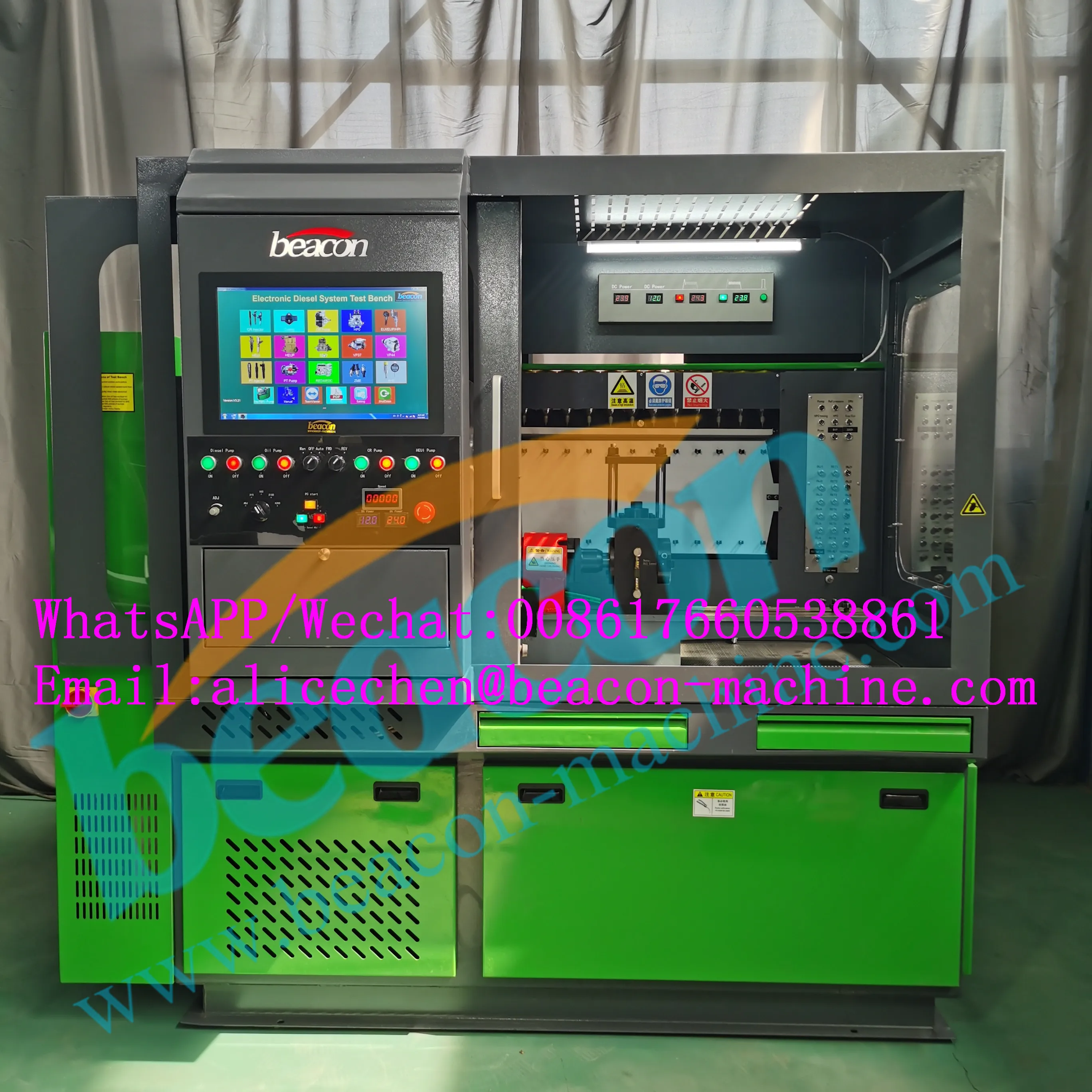 Испытательный стенд для насоса инжектора common rail CR708 CR708S |