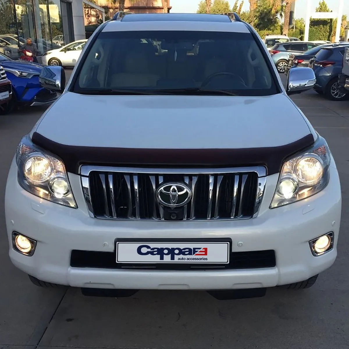 

Передний защитный спойлер для TOYOTA CRUISER PRADO 2010-2013
