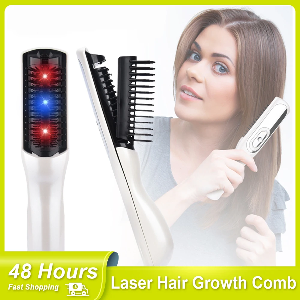 Laser Hair Growth Hair Comb Hairbrush Infrared Health Hair Regrowth Laser Treatment for Women Men Hair Growth Products