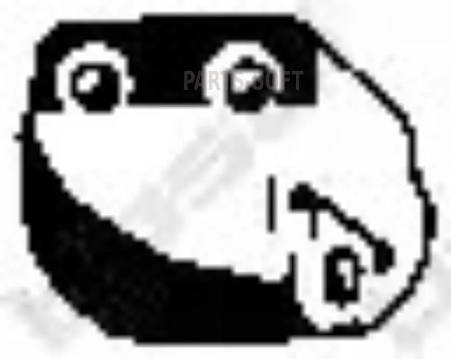 BOSAL 255-543 Кронштейн HONDA Accord (03-08) глушителя