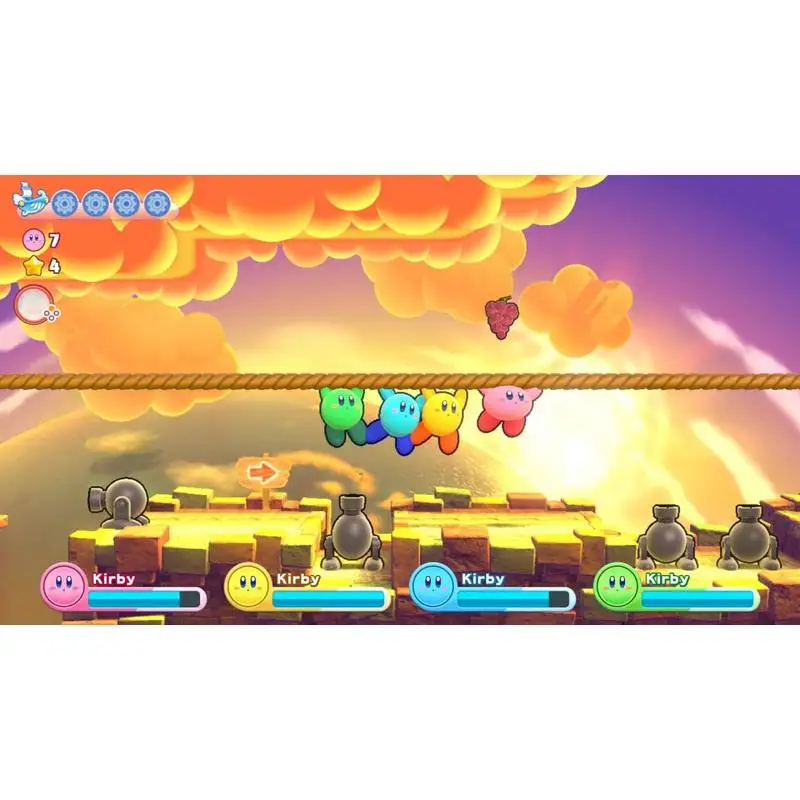 Игра Kirby's Return to Dream Land Deluxe (Nintendo Switch, английская версия). Kirbys Return to Dreamland Deluxe. Kirby's Return to Dream Land Wii купить.