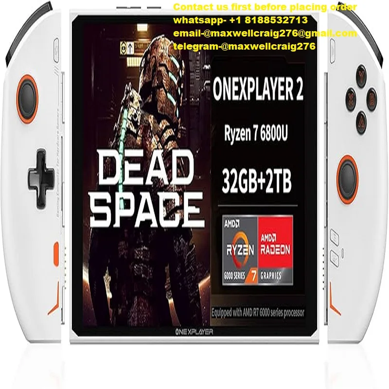 GOOD! Latest OneXPlayer Ayaneo 2 AMD 6800U 8.4'' Portable Handheld 16G Video Game Console 7-inch Ultra High Definition Screen