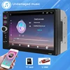 AHOUDY 2 Din Car Radio Bluetooth 7" Touch Screen Stereo FM Audio Stereo MP5 Player SD USB 7018B With / Without Camera 12V HD 6