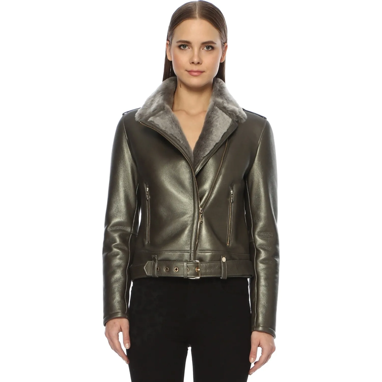 Network Женские байкерские кожаные