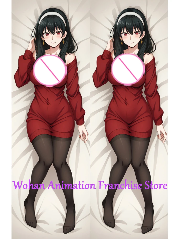 

Dakimakura Anime Pillow Case Yor Forger Pillow Cover Halloween Christmas Decoration 2023
