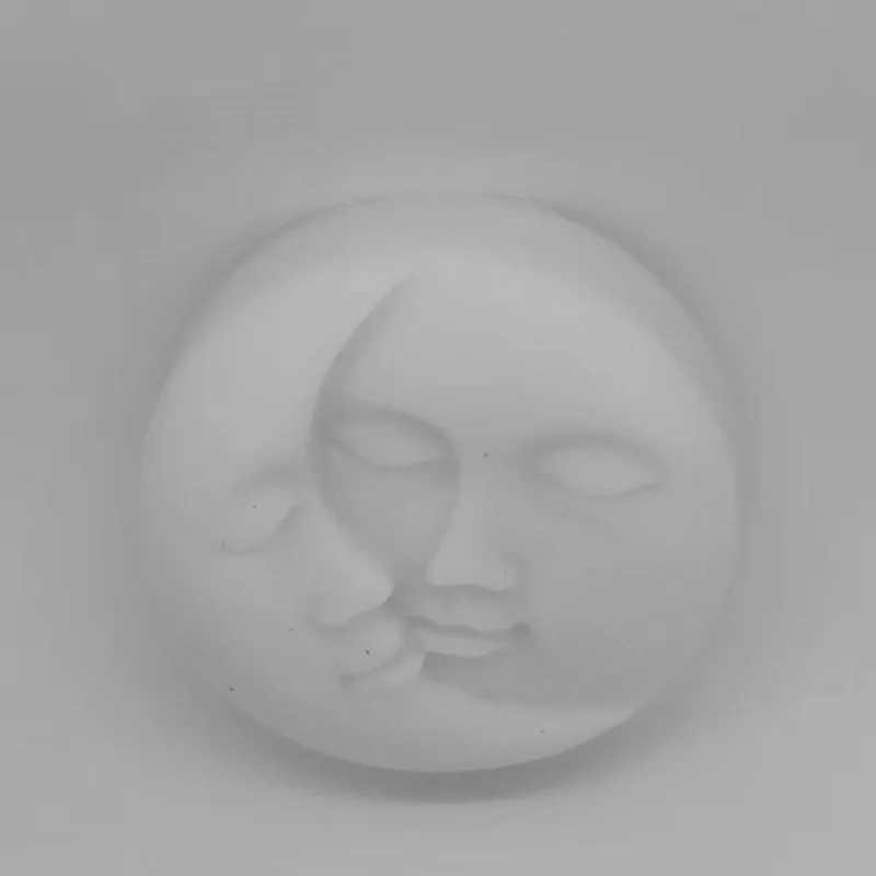 1 шт. силиконовая форма для свечей в виде Луны сердца солнца  Дом и