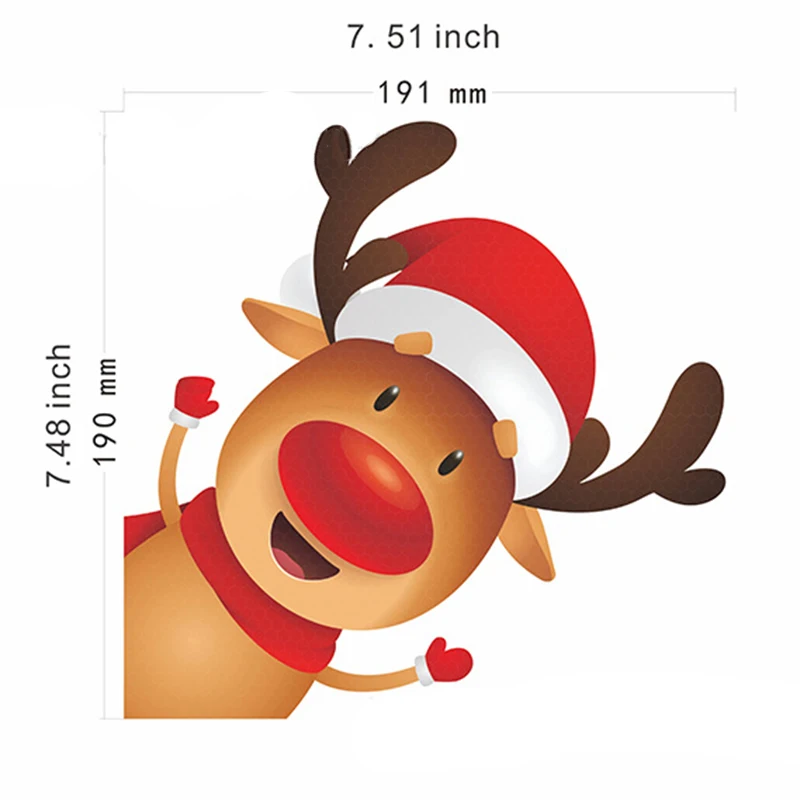 

Магнитные наклейки на Рождество