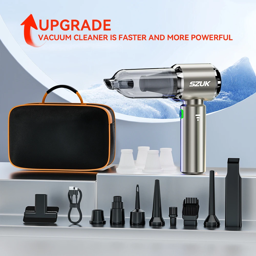 

Беспроводной Мини-пылесос SZUK 985000PA: Портативный, Мощный, Для Автомобиля, Дома И Офиса