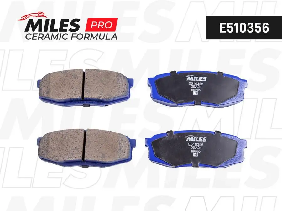 Колодки тормозные задние (Смесь CERAMIC) TOYOTA LAND CRUISER J200 4.5D/4.7 07-/LEXUS LX570 08- (TRW GDB3491) E510356