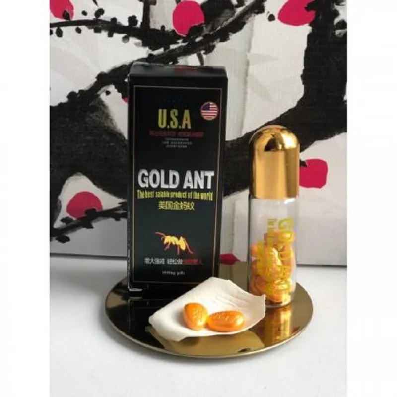 GOLD ANT золотой муравей для мужчин 10 таблеток очень сильный и мощный