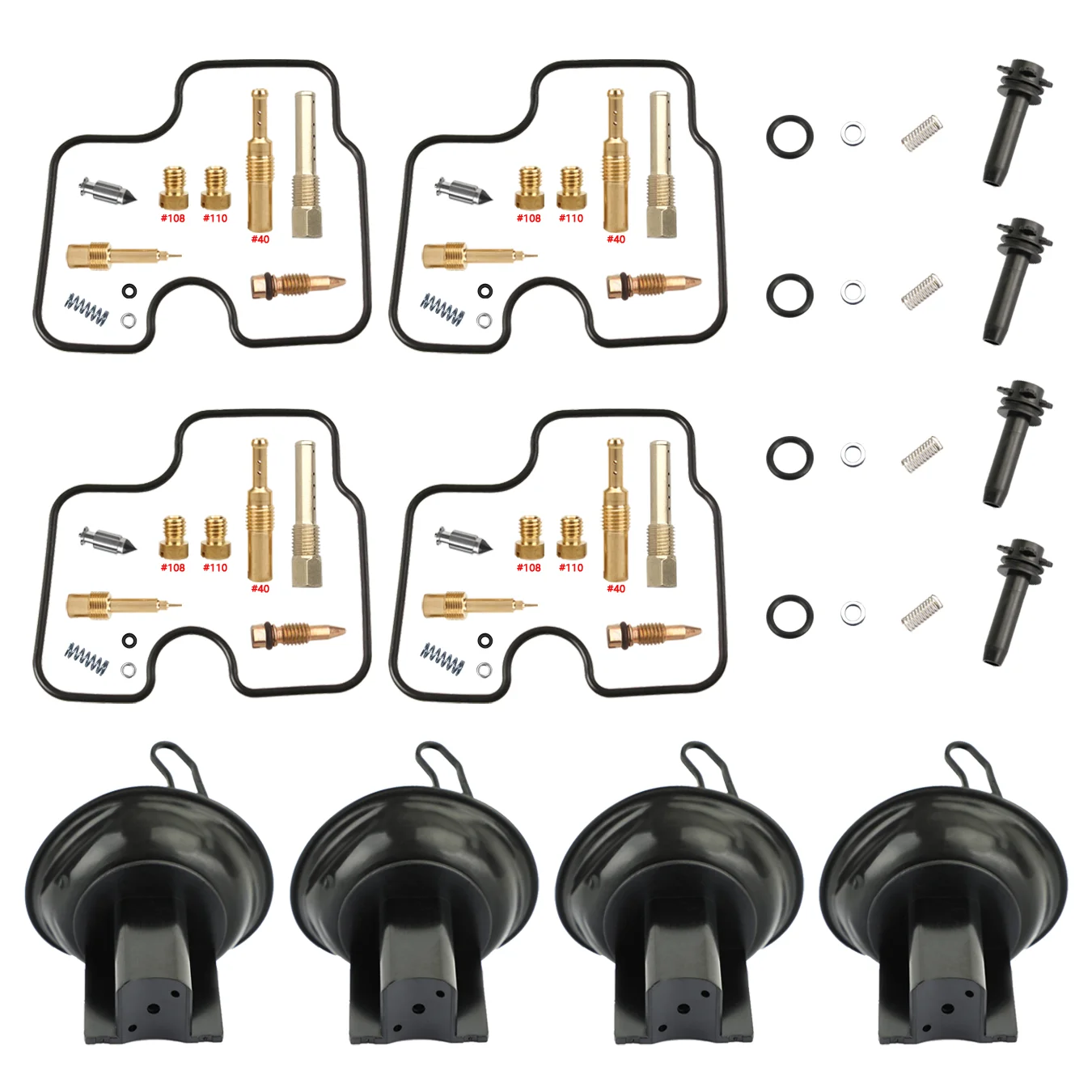 

HONDA CB600F PC36 Ремкомплект карбюратора CB600 CB600 Запчасти для карбюратора мотоцикла 2002-2006 гг.