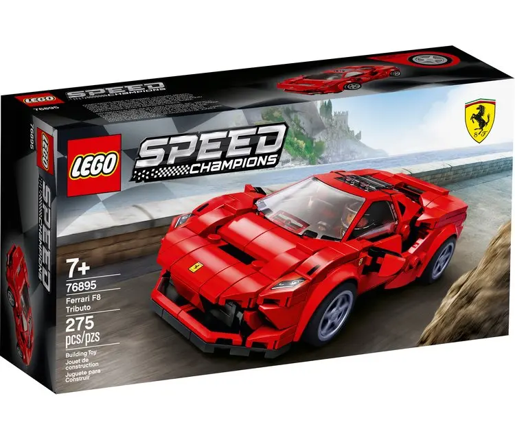 Конструктор LEGO Speed Champions Ferrari F8 Tributo (LEGO 76895) |