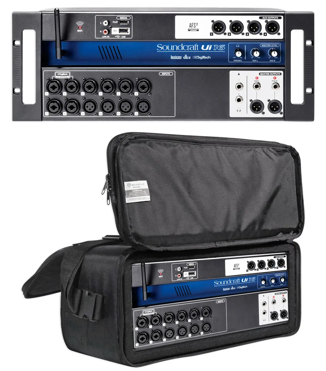 

HIGH QUALITY TT ON Soundcraft Ui16 16-channel Remote-controlled Digital Mixer