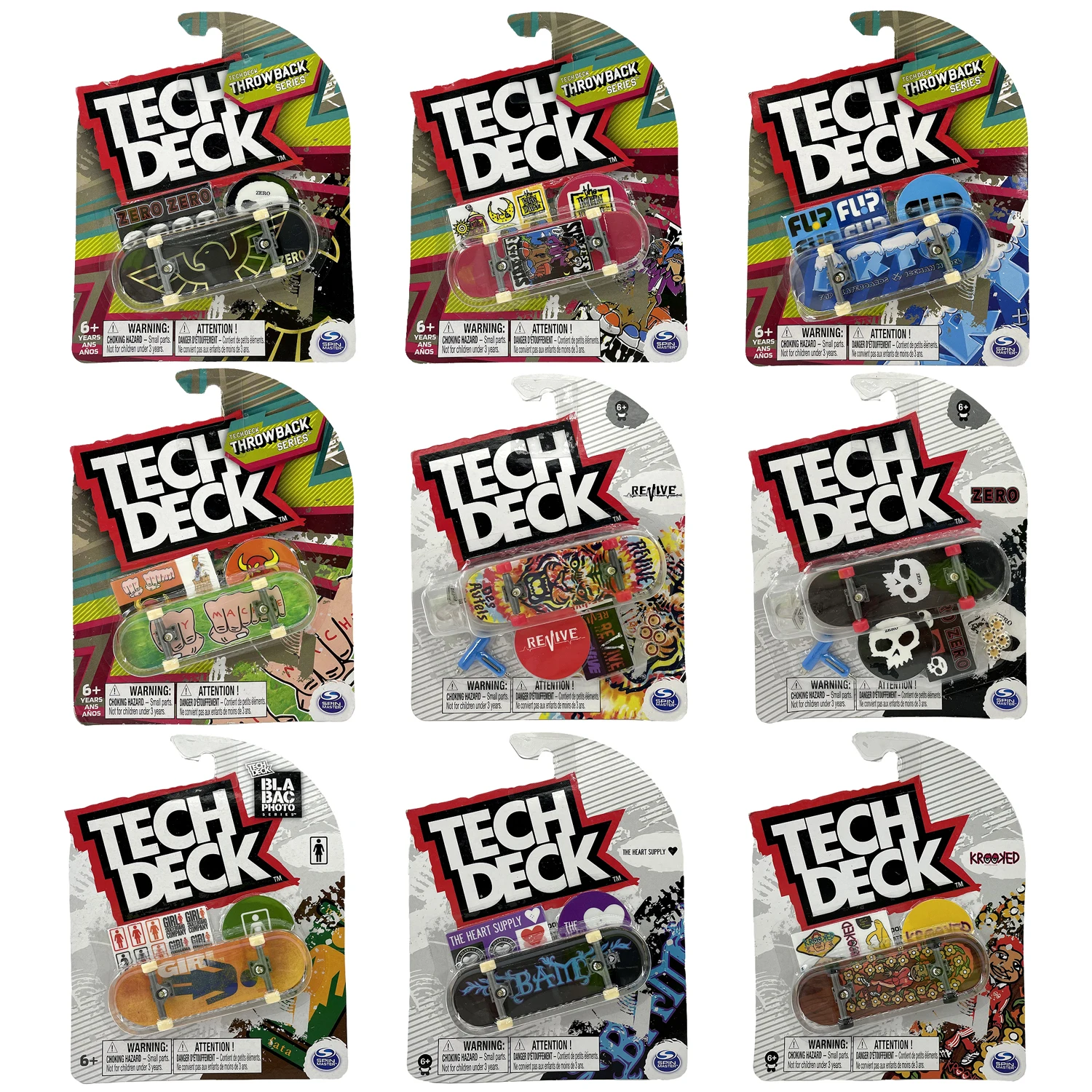 Original Tech Deck Profesional Fingerboard Toys for Boys Toys Hobbies 96mm Retro Skateboards Alloy Stent Finger Scooters Toys