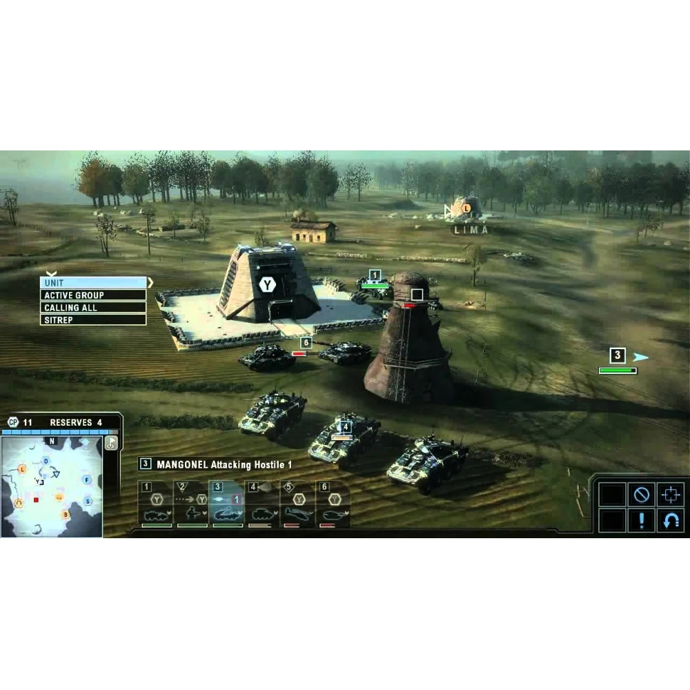 Tom Clancys EndWar (PS3 б/у) английский язык