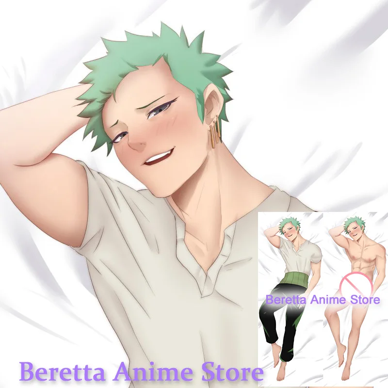 

Dakimakura Anime Roronoa Zoro Double-Sided Print Life-size Body Pillow Cover