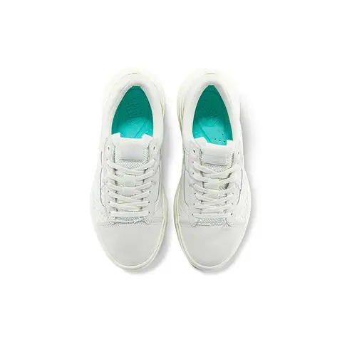 Белые светло-коричневые кроссовки унисекс Vans Old Skool Overt Plus ComfyCush VN0A4BVLQC5
