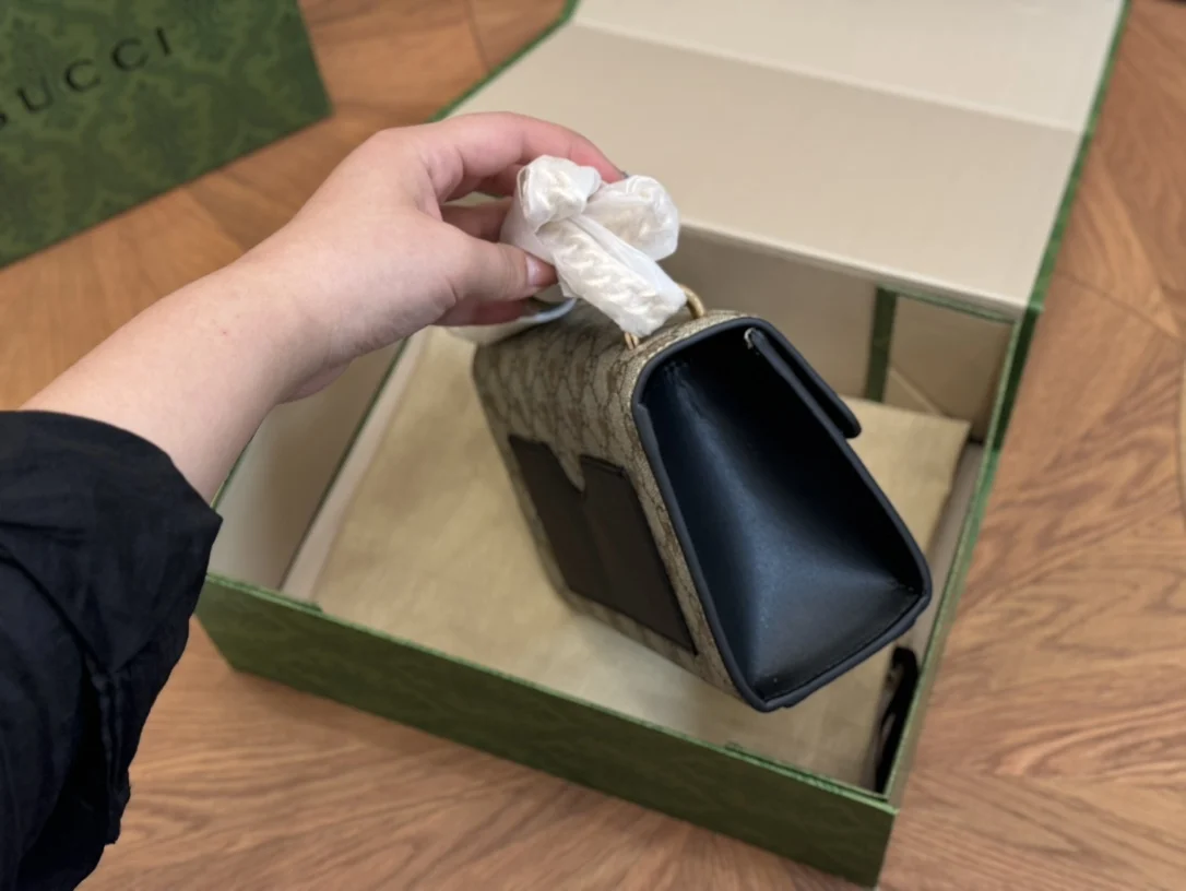 Gucci Totes Cope 1: 1 2024 Новая Женская Сумочка КошелеК Плечо Курьер Мода Посыльный Пакет