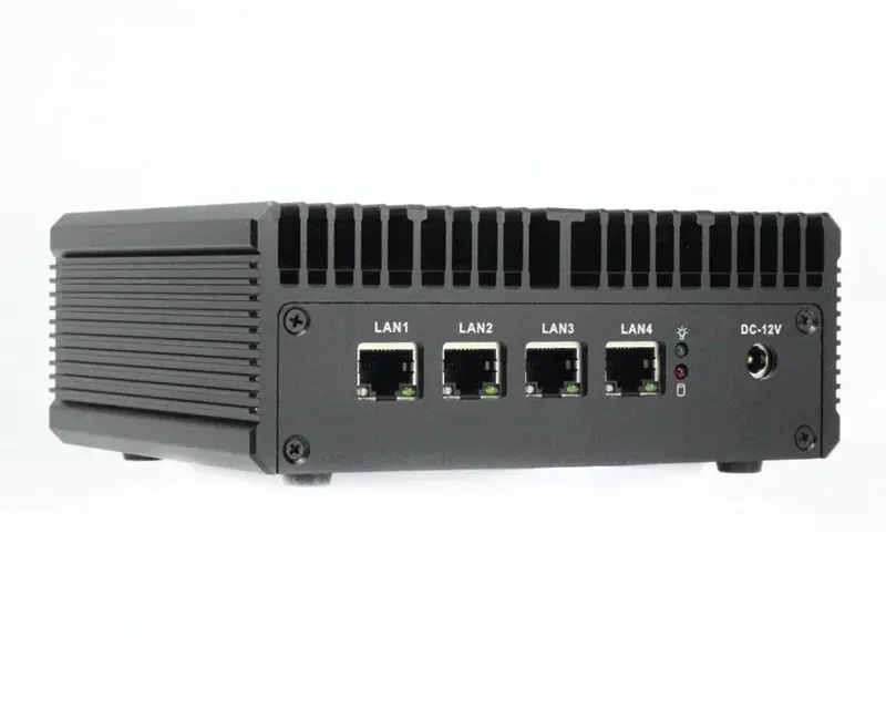 Микро-устройство брандмауэра мини ПК OPNsense vpn-роутер Intel N100 AES-NI 4xintel 2.5GbE I226-V LAN