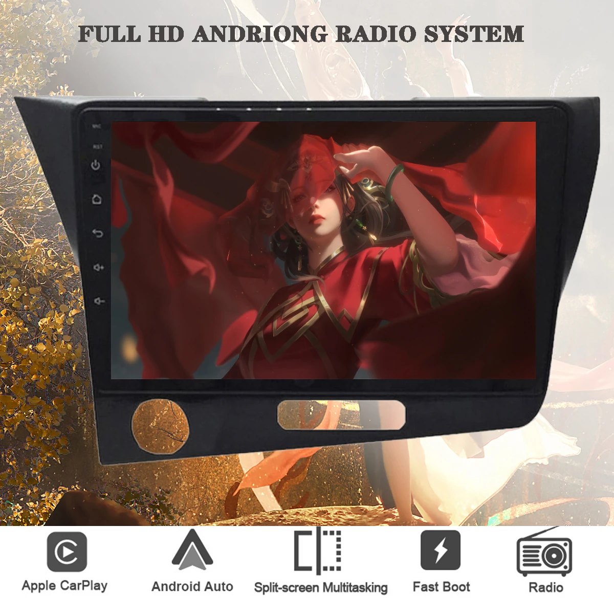 

2 Din Android 12 8G RAM 4G Lte WIFI автомобильное радио для Honda CR-Z CRZ 2010 - 2016 мультимедийный плеер навигация GPS DVD видео кассета