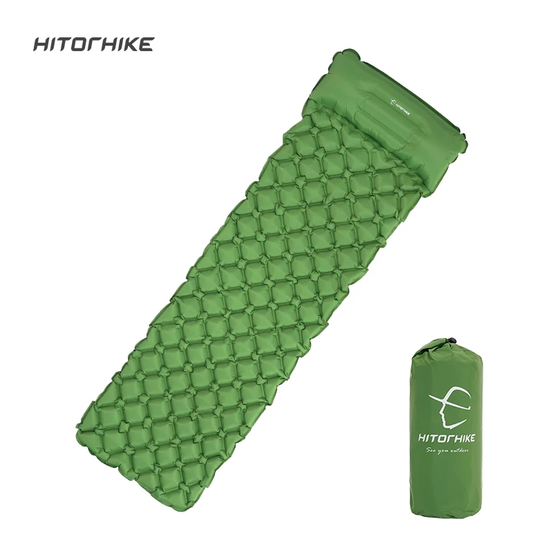

HOMFUL Inflatable Sleeping Pad Camping Mat With Pillow air mattress Cushion Sleeping Bag air sofas inflatable sofa