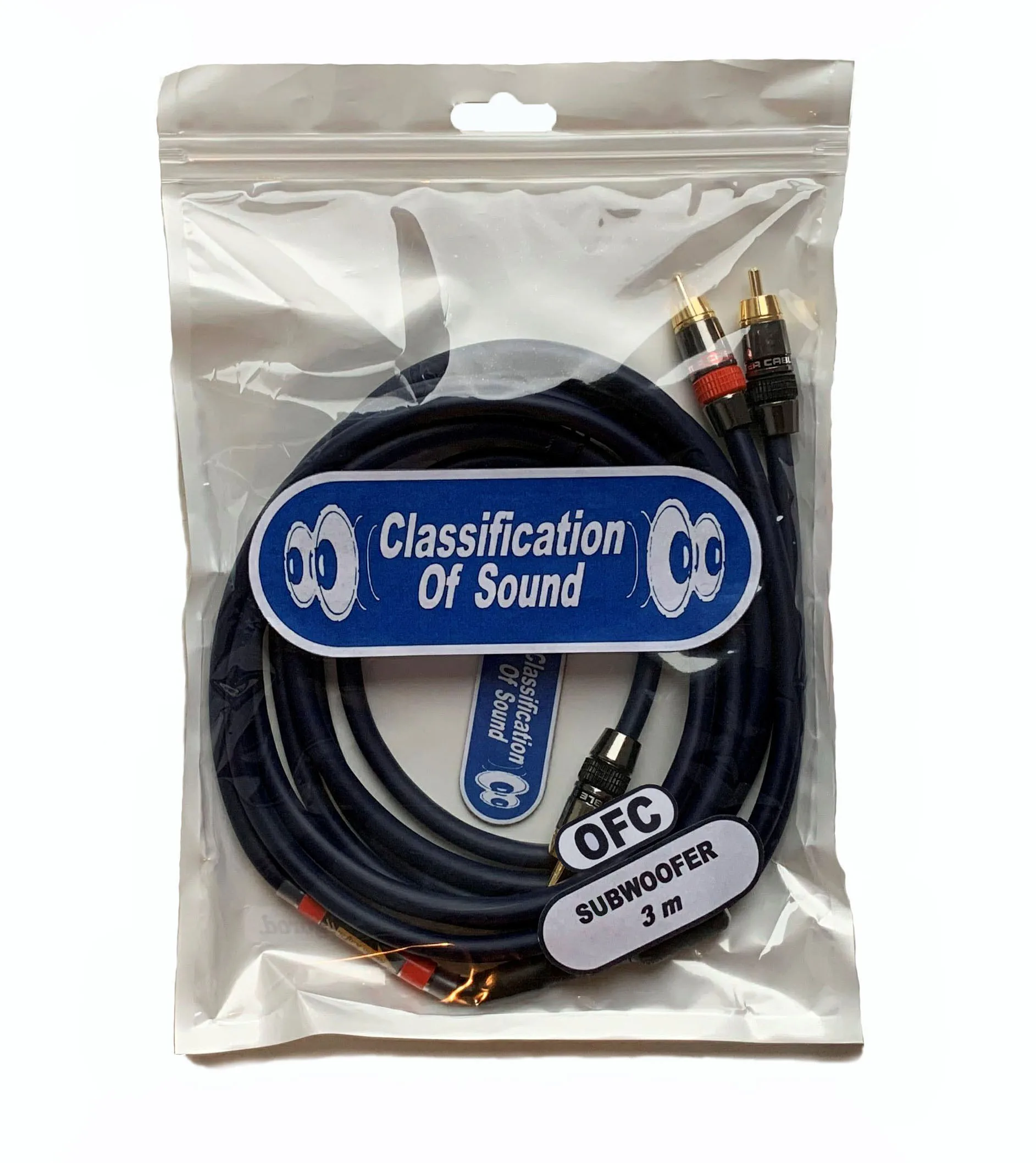 Кабель сабвуфер сабвуферный &quotY"-образный 3 RCA Hi-Fi Hi-End | Электроника