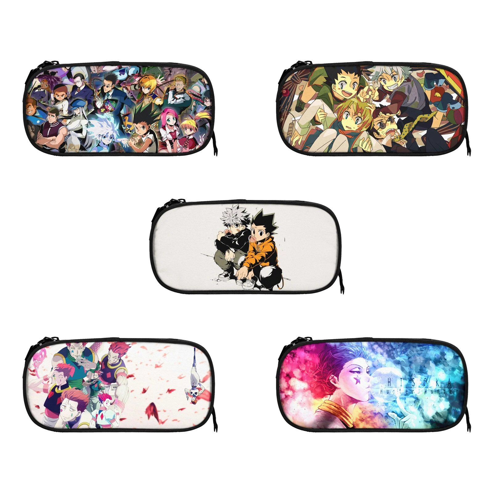 

Anime HUNTER X HUNTER Big Capacity Pencil Pen Case Stationery Bag Pouch Holder Box Organizer for Teens Girls Adults Student