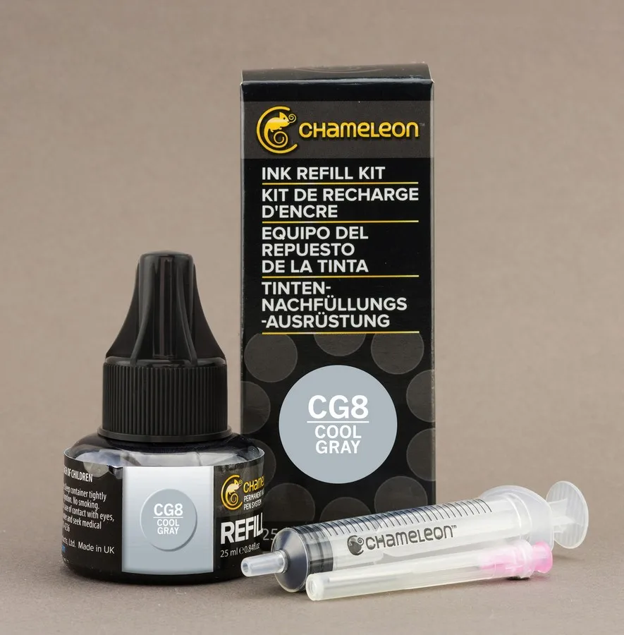 Chameleon Чернила холодные серые CG8 CT9017
