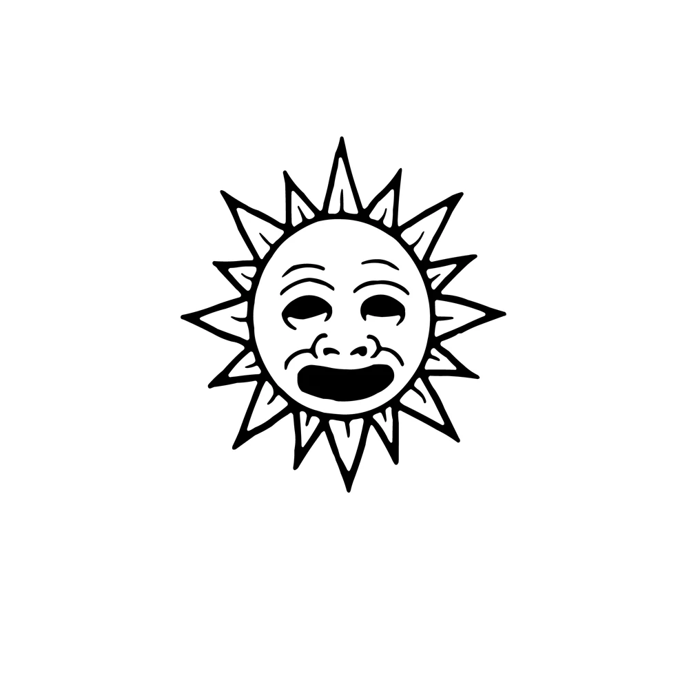 

Солнцезащитные автомобильные наклейки с забавным рисунком, наклейки для автомобильного бампера, окна, водонепроницаемые декоративные акс...