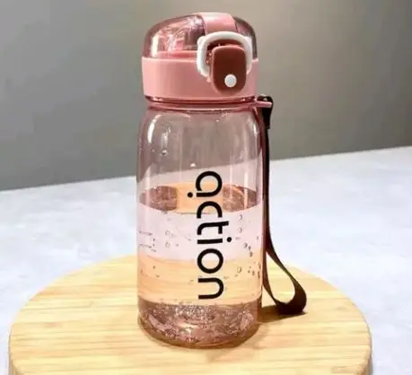 

500ml Portable Transparent Squeeze Plastic Bottle Ideal Hiking Trail