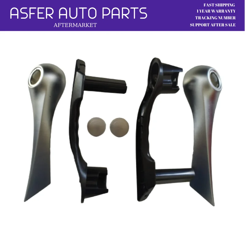 FOR RENAULT MEGANE 2 MK2 FRONT INSIDE DOOR INSIDE HANDLE CHROME COLOR HANDLE LEFT RIGHT 2 PCS SET OEM 7701476922 (2002-2009)