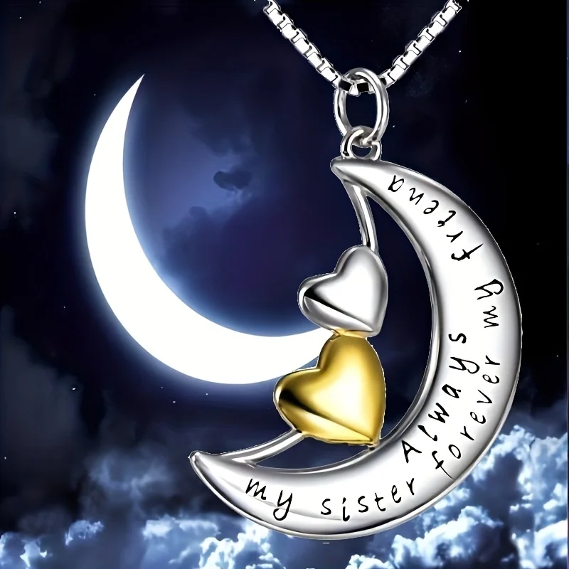 Женское ожерелье с подвеской в виде сердца