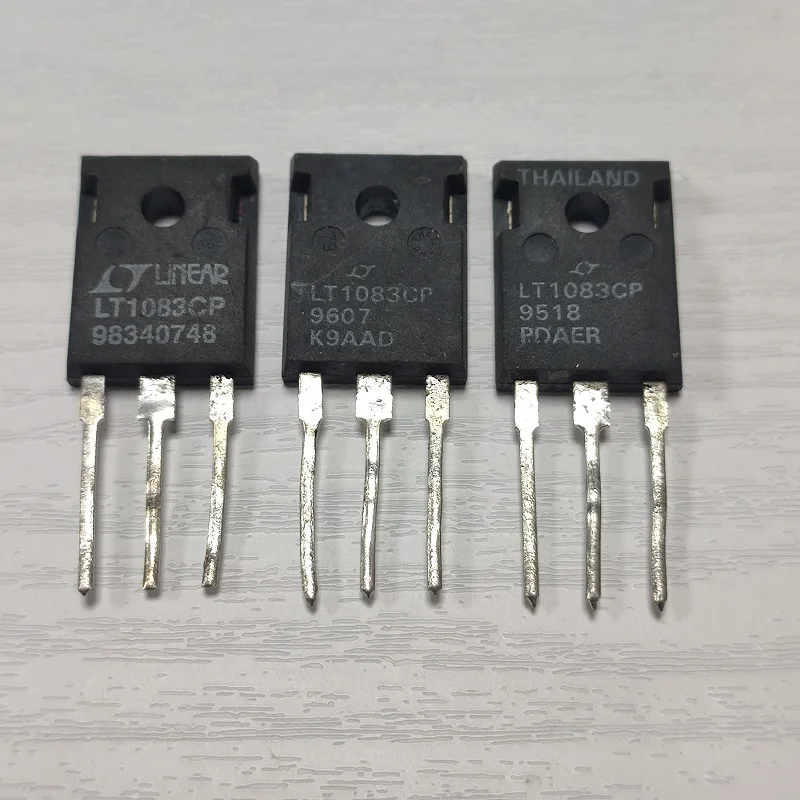 

Refurbished LT1083CP 5V 7.5A TO-247 high current adjustable voltage regulator 10PCS -1lot