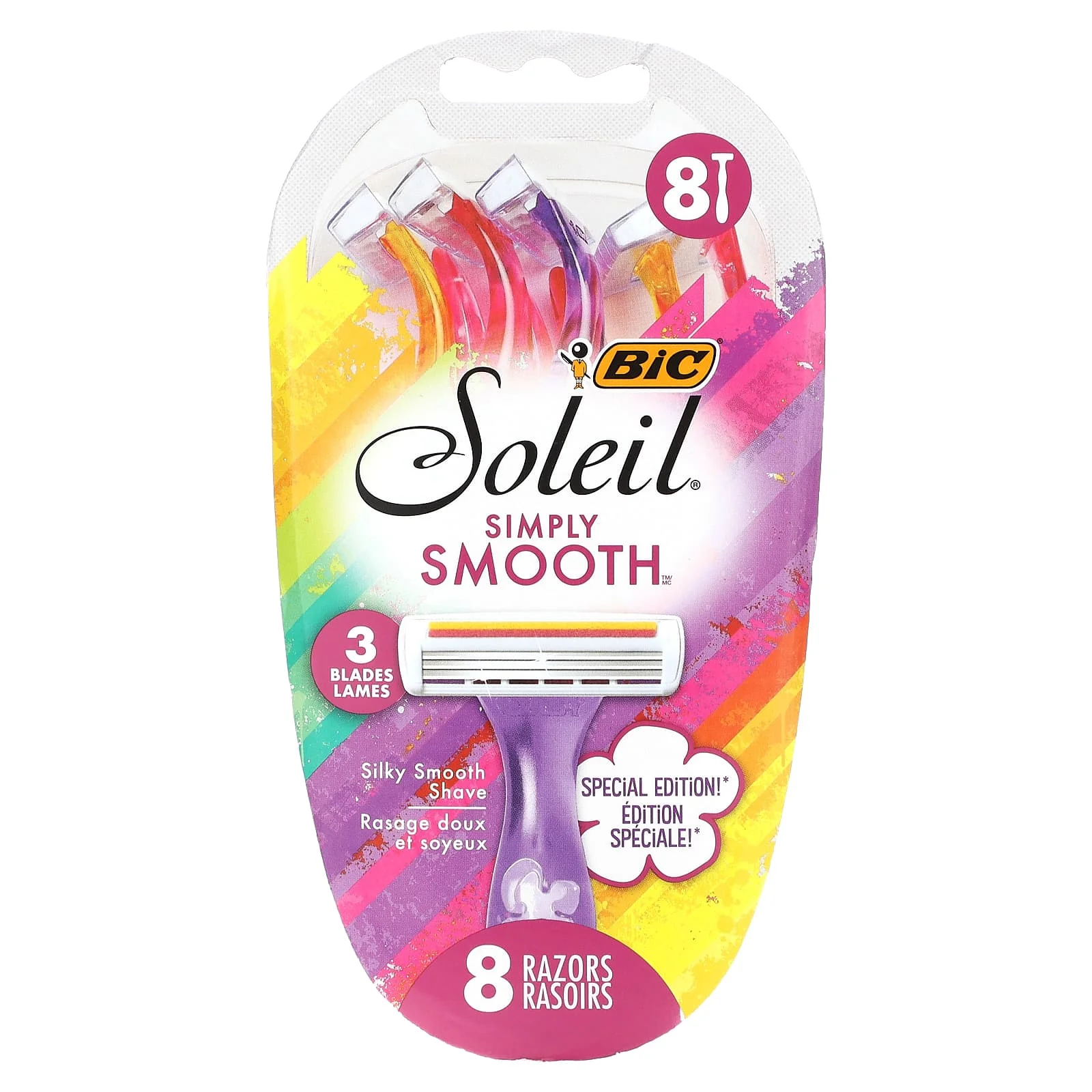 Одноразовая бритва BIC Soleil Simply Smooth 8 бритв