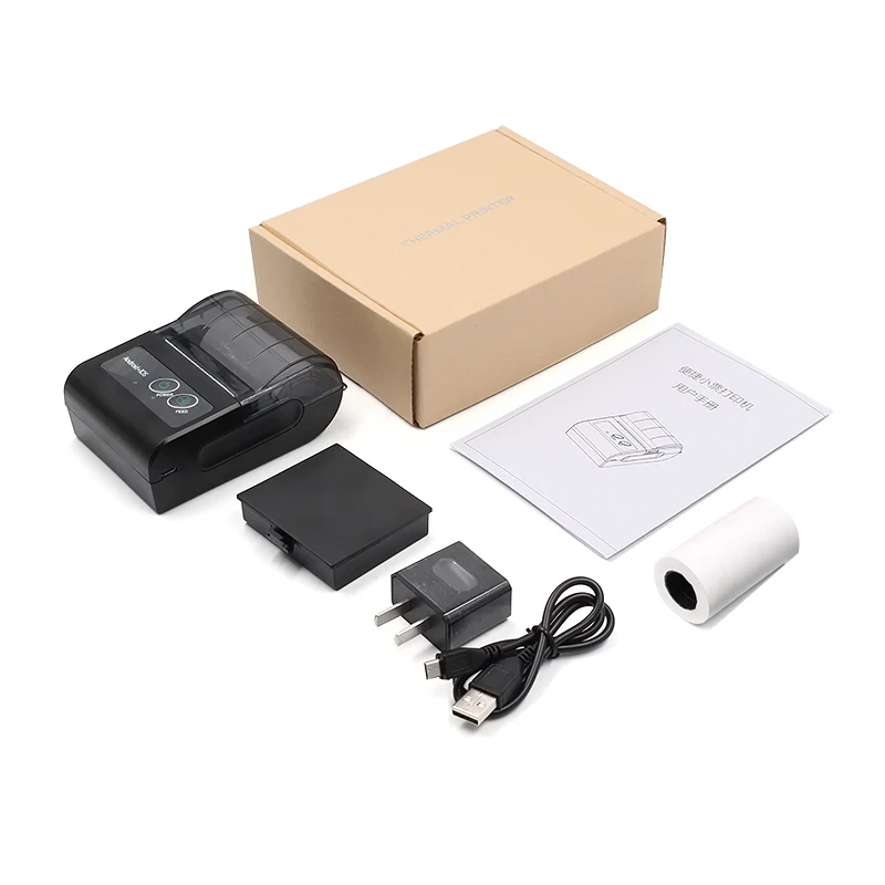 58 мм термоэтикетки наклейки Bluetooth принтер экспресс-принтеры для ресторанов 58HB6 |