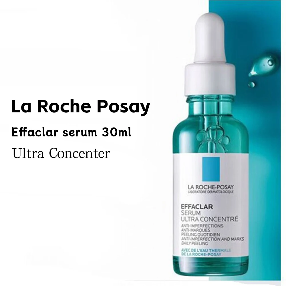 

La Roche Posay Effaclar Serum Ultra Concentrated Remove Acne Fade Fine Lines and Improve Pores Gentle and Non-irritating 30ml