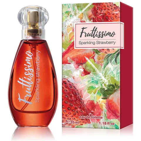 Духи Brocard Fruttissimo Sparkling Strawberry - туалетная вода 35 мл унисекс - парфюм Брокард Клубничное Мохито